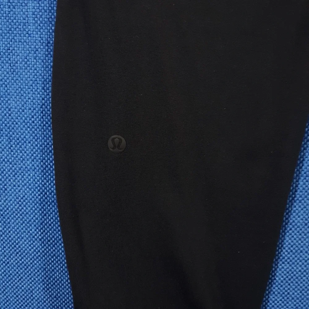 Lululemon Jogger Pants Womens Size 6 Inseam 30 Elastic Waist Black Skinny Leg